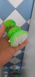 Щетка для мытья посуды Economix Cleaning с дозатором Голубая (E72725) фото от покупателей 2