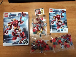 Конструктор LEGO Super Heroes Marvel Робокостюм Залізної Людини 148 деталей (76140) фото від покупців 4