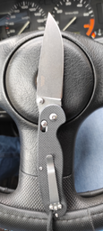 Нож складной Ganzo D727M-BK Черный (D2 сталь) фото от покупателей 11