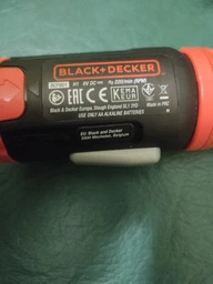 Электроотвертка аккумуляторная Black+Decker BCF601C