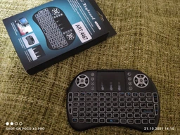 Универсальный пульт Беспроводная блютус мини Клавиатура для Android и SMART TV Air Mouse i8 KEYBOARD wireless TV телевизора с Тачпадом фото от покупателей 1