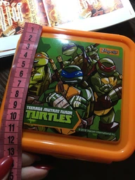Ланч-бокс 1 Вересня Tmnt 380 мл Зеленый с оранжевым (5056137155477) фото от покупателей 1