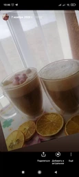 Набор чашек с ручками Ardesto с двойными стенками, 310 мл, H 10,2 см, 2 шт, боросиликатное стекло (AR2631GH) фото від покупців 2