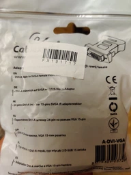 Перехідник Cablexpert DVI-A на VGA 15-pin (A-DVI-VGA)