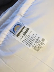 Дитяча ковдра Comfort ТM PAPAELLA 100х135 см, антиалергенна зигзаг біла (8-8723*005) фото від покупців 6