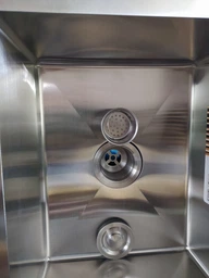 Мийка для кухні інтегрована Lidz Handmade H5045 (LDH5045BRU35383) Brushed Steel 3,0/1,0 мм фото от покупателей 1