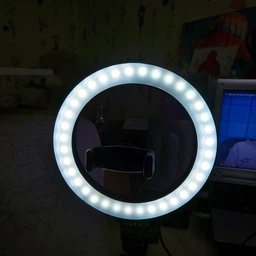 Комплект блогера 2в1 cветодиодное селфи кольцо Ring Fill Light 20 см