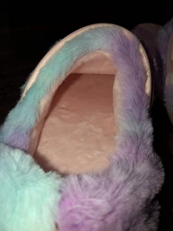 Детские кроксы-сабо утепленные для девочки Coqui Husky 9751 26/27 Candy pink/Rainbow (8595662632390) фото от покупателей 3