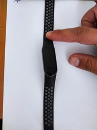 Ремінець BeCover Vents Style для Xiaomi Mi Smart Band 5/Mi Smart Band 6 Black-Red (705153) фото від покупців 11