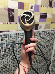Фен Ardesto Gemini HD-522, 1800-2200Вт, 2 швидкості, 3 темпер. режими , функція Cool Shot, чорний фото от покупателей 12