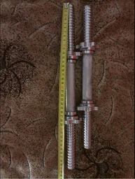 Гриф гантельний Newt 40 см 25 мм (TI-8049) фото від покупців 4