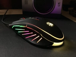 Мишка A4Tech Bloody Q81 Neon XGlide Curve Black фото від покупців 1
