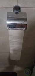 Тримач туалетного паперу з кришкою Perfect Sanitary Appliances RM 1601 латунь, настінний, хром фото від покупців 11