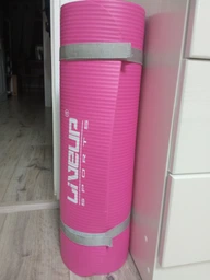 Килимок для фітнесу LiveUp Nbr Mat 180x60x1,2 см (LS3257-b) Blue фото від покупців 5
