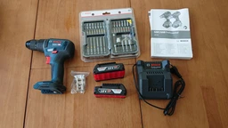Акумуляторний дриль-шурупокрут Bosch Professional GSR 18V-50 + 2 акб 2Ah + з/п GAL 18V-20 + набір біт + сумка (06019H5004) фото від покупців 11