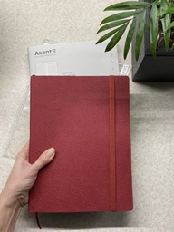 Записная книга Axent Partner Soft 125х195 мм в клетку 96 листов Серебристо-синяя (8206-14-A) фото от покупателей 12