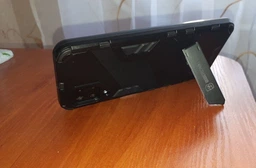 Захисний чохол з підставкою Deexe Bibercas для Samsung Galaxy M32 (M325) - Black фото від покупців 1