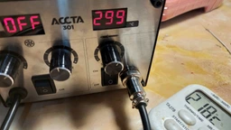 Термоповітряна паяльна станція Accta 301, 450 Вт, двоканальна фото від покупців 2