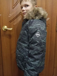 Зимняя куртка HUPPA MARINEL 7 лет (122 см) темно-зеленый с бирюзовым (17200030-12426-122) фото от покупателей 1