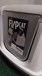 Туалет для кішок Moderna Flip Cat 50х39х37 см Чорничний C230331 (5412087007950) фото від покупців 10