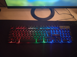 Мембранная клавиатура игровая проводная HAVIT HV-KB504L