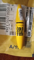 Туш для вій Maybelline Colossal Volume 100% Black 10.7 мл