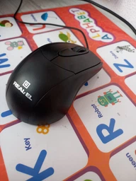 Мышка REAL-EL RM-207 USB черная