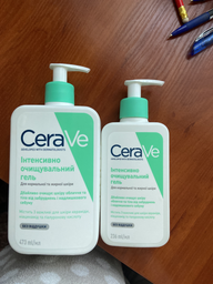 Интенсивно очищающий гель CeraVe для нормальной и жирной кожи лица и ...