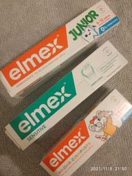 Зубна паста Elmex Junior Дитяча від 6 до 12 років 75 мл (4007965560606) фото від покупців 8