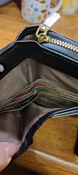 Портмоне клатч візитниця з RFID-захистом, 17 відділень, 23x13см, текстиль Без бренду фото від покупців 1