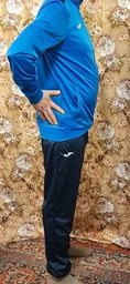 Чоловічий спортивний костюм Joma TRACKSUIT ACADEMY синій,біий S 101096.302 S фото від покупців 5