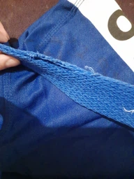 Самбовка Mizuno куртка+шорти еластан 550гм2 160 см синій фото від покупців 1