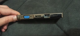USB-C хаб 11-в-1 Promate PrimeHub-Pro USB-C PD/HDMI/VGA/2xUSB 3.0/2xUSB 2.0/RJ45/SD/MicroSD/AUX 3.5 мм Grey (primehub-pro.grey) фото от покупателей 2