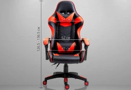 Эргономичное геймерское кресло Vecotti GT чёрно-красное для ПК и офиса, с подставкой для ног фото от покупателей 3