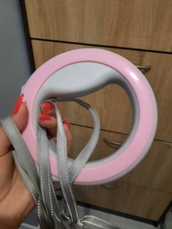 Повідець-рулетка для собак Collar WAUDOG R-leash, кругла, XS-M, до 40 кг, 2,9 м, світловідбиваюча стрічка (81275) фото від покупців 12