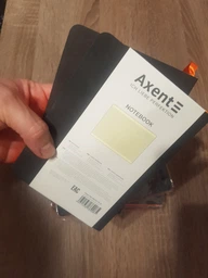Книга записная Axent Nuba Soft А6 96 листов в клетку Серая (8604-03-A) фото от покупателей 17