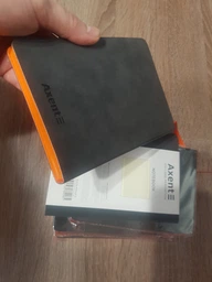 Книга записная Axent Nuba Soft А6 96 листов в клетку Серая (8604-03-A) фото от покупателей 16