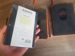Книга записная Axent Nuba Soft А6 96 листов в клетку Серая (8604-03-A) фото от покупателей 11