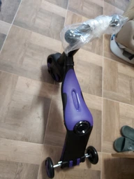 Cамокат-велобег-велосипед 3 в 1 S 868 Best Scooter, 8 мелодий, колёса PU Желтый