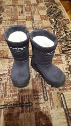 Детские зимние сапоги для мальчика Alisa Line Husky 25-26 Синие (2500000059179) фото от покупателей 19