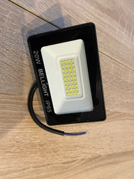 Прожектор светодиодный Bellight 20W 4500K IP65, LED прожектор для улицы, фасада, склада, парковки и рекламных щитов фото от покупателей 12