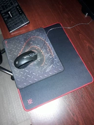 Игровая поверхность коврик для мышки Redragon Black M 360x270x3mm Black-Red (50560) фото от покупателей 13