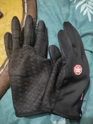 Велоперчатки Windstopper неопренові з силіконовими насічками розмір XL бузковий фото від покупців 1