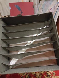 Набір органайзерів для білизни Save Box з 4х шт. чорний (S400040) фото від покупців 2