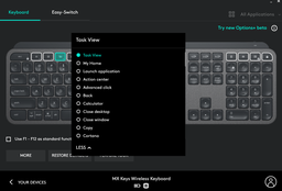 Клавиатура беспроводная Logitech MX Keys Advanced Wireless Illuminated Graphite (920-009417) фото от покупателей 12