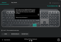 Клавиатура беспроводная Logitech MX Keys Advanced Wireless Illuminated Graphite (920-009417) фото от покупателей 11