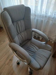 Кресло Rondi Калифорния Люкс Soft Anyfix Грэй (1410198518) фото от покупателей 7