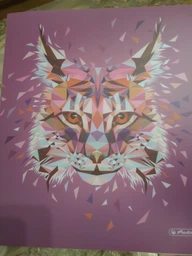 Папка-реєстратор на кільцях Herlitz А4 16 мм Wild Animals Рись (50027330) фото від покупців 5