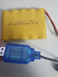 Зарядный USB кабель на аккумулятор для радиоуправляемых моделей OUTPUT 4.8V фото от покупателей 1