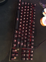 Клавиатура проводная HyperX Alloy FPS Pro Cherry MX Red USB (HX-KB4RD1-RU/R1) фото от покупателей 6